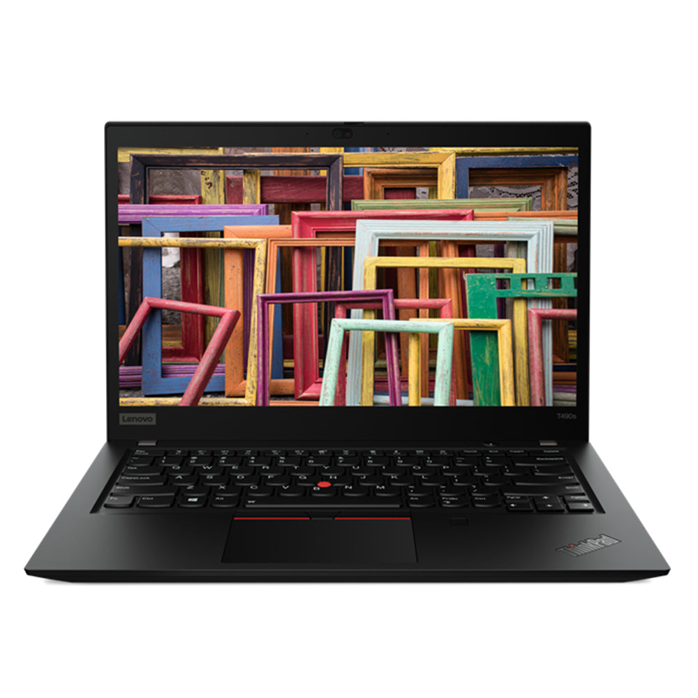 Lenovo ThinkPad T490s Notebook con display 14 pollici FullHD Touch, cornici colorate sullo schermo. Ideale per lavoro e studio. Lenovo ThinkPad T490s Notebook con display 14 pollici FullHD Touch, cornici colorate sullo schermo. Ideale per lavoro e studio.